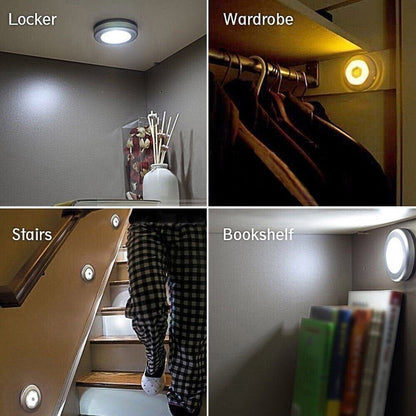 Energibesparande LED-lampa med rörelsesensor
