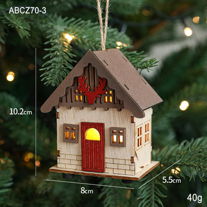 🏘️Glödande trähus🎄