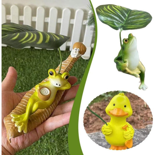 Groda & Anka Leaf Trädgårdsvänne