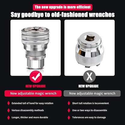 Multifunktions Universal Socket Wrench Tool - Universal Underhållsverktyg