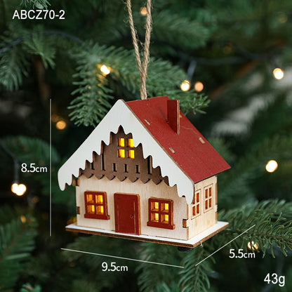 🏘️Glödande trähus🎄