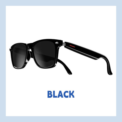 ✨Super Black Technology✨Smarta solglasögon med trådlösa hörlurar