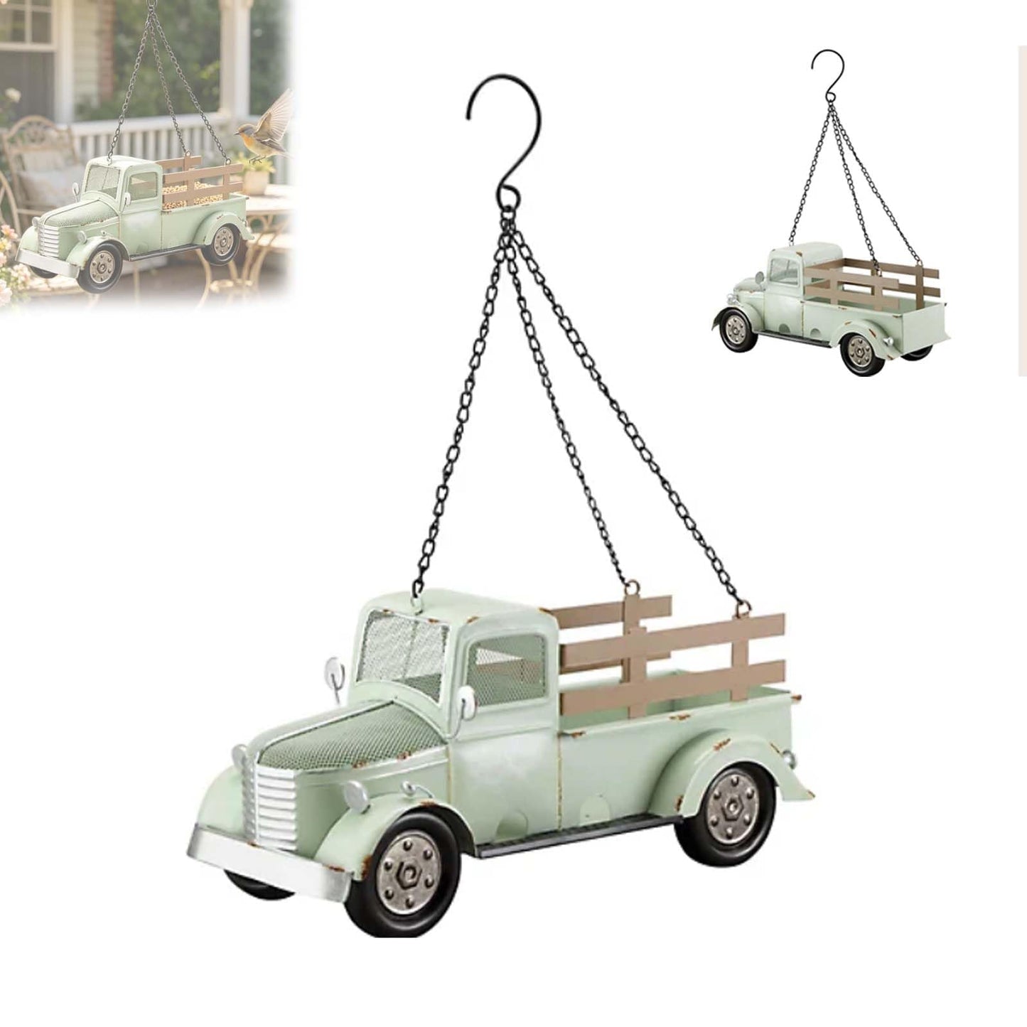 Retro Truck Bird Feeder