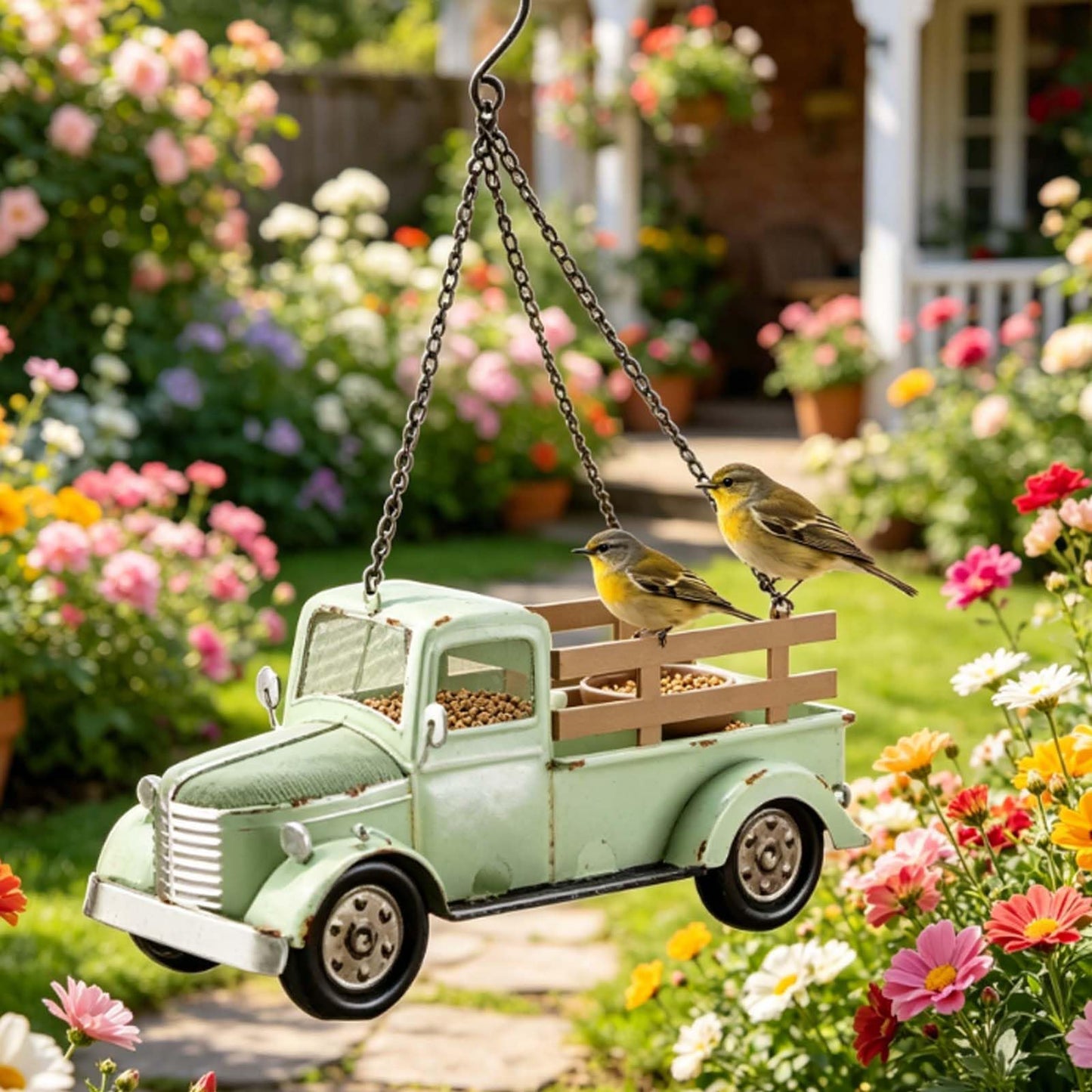 Retro Truck Bird Feeder