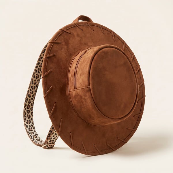 🔥🤠Backpack designed to look like a Western cowgirl hat👜