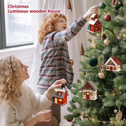 🏘️Glödande trähus🎄