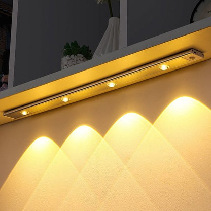 🔥 SISTA DAG 49% RABATT 💡 LED garderobslampa med rörelsesensor med TRE färgtemperaturer.