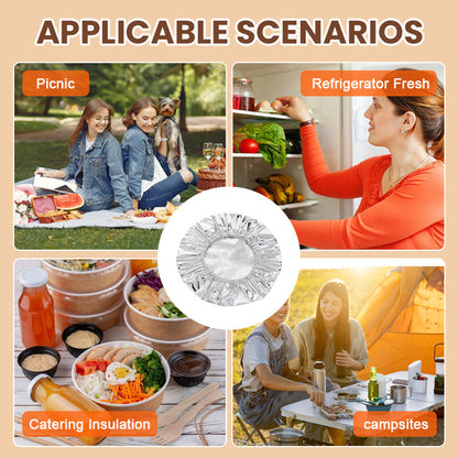 Isoleringsskydd av aluminiumfolie för engångsbruk