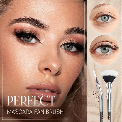 120° Vikbar Fläktborste + Mascara Set