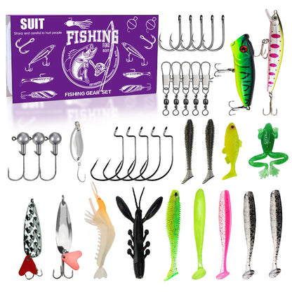 Julkalender för bete och dragfiske, presentask 🎣🎄