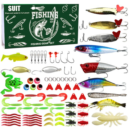 Julkalender för bete och dragfiske, presentask 🎣🎄