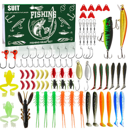 Julkalender för bete och dragfiske, presentask 🎣🎄