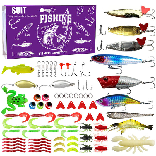 Julkalender för bete och dragfiske, presentask 🎣🎄