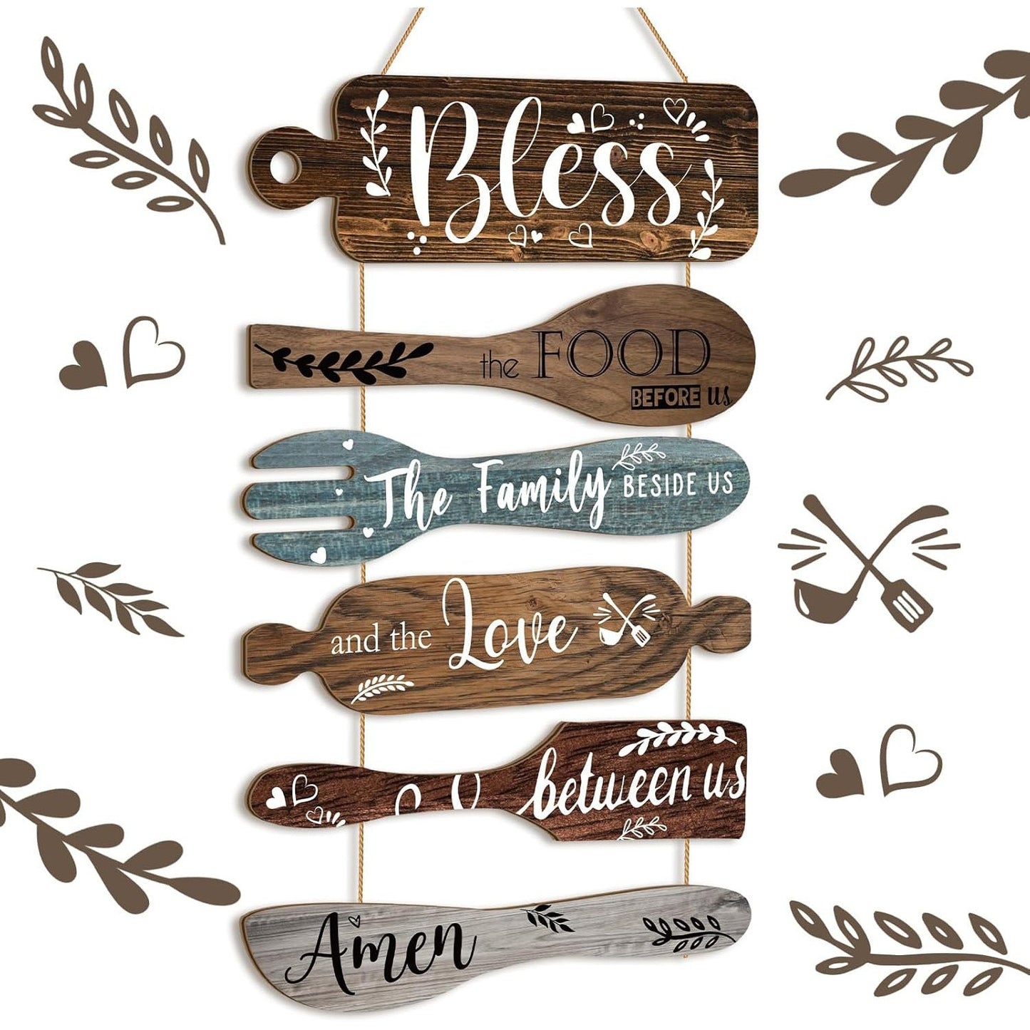🔥LAST DAY 49% OFF - Wooden Kitchen Wall Decor