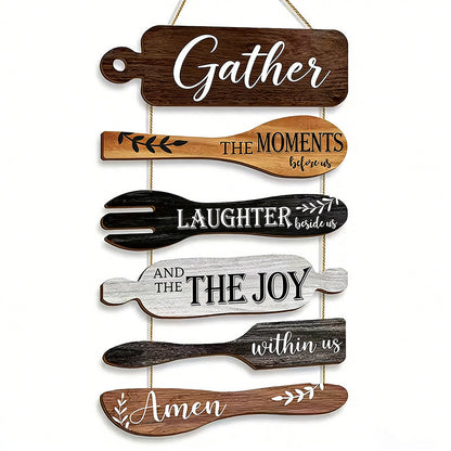 🔥LAST DAY 49% OFF - Wooden Kitchen Wall Decor