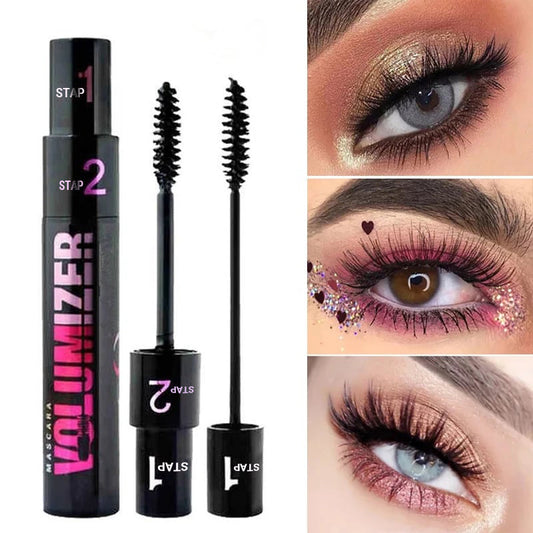 Långa, tjocka fransar Duo Mascara