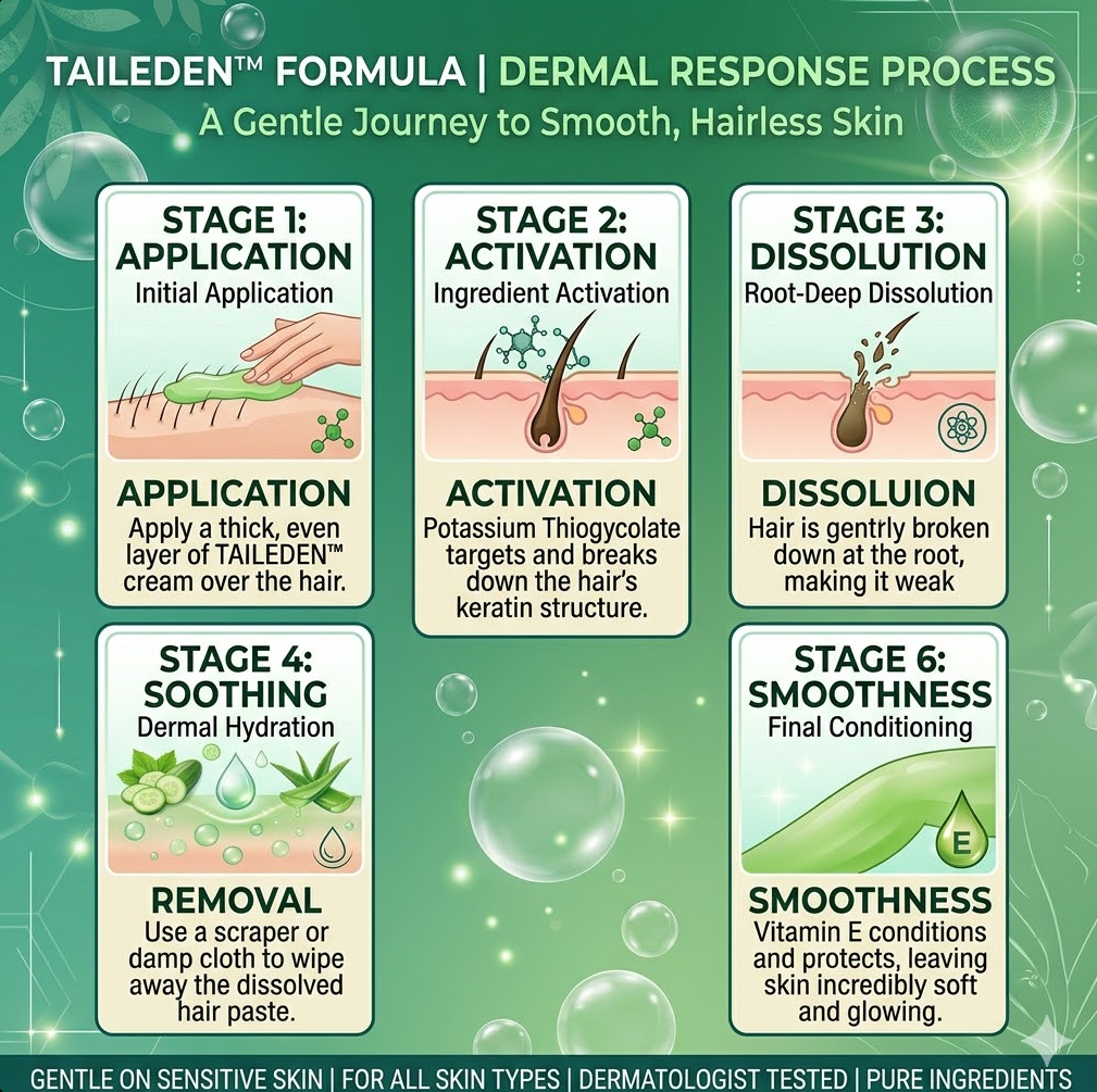 TAILEDEN™ Hair Removal Cream for All Women & Men-Discounted Repeat Purchase