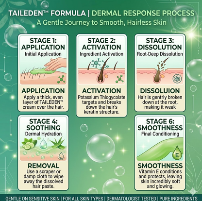 TAILEDEN™ Hair Removal Cream for All Women & Men-Discounted Repeat Purchase