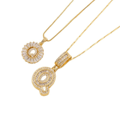 ⭐50% RABATT⭐Alfabetet Hängsmycke Halsband Set