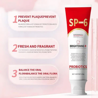 🔥Sista dagen 49% rabatt🔥SP-6 tandkräm Oral Health Management, frisk andedräk