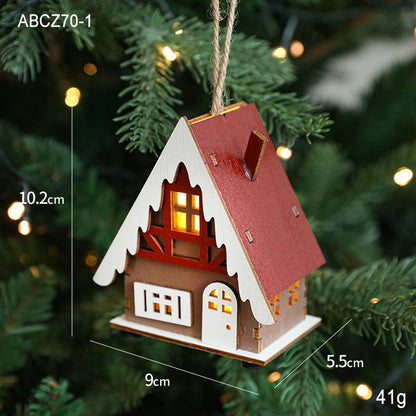 🏘️Glödande trähus🎄