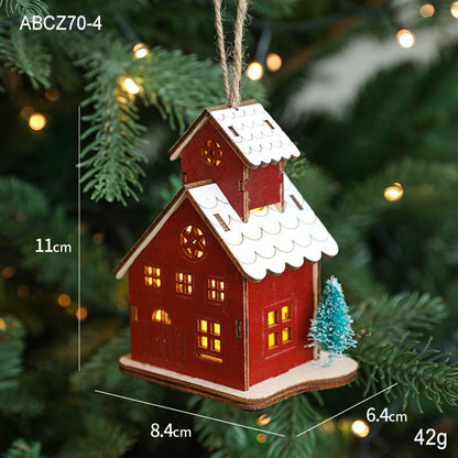 🏘️Glödande trähus🎄