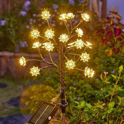 ✨Utomhus Vattentät Cherry Blossom Multicolour Solar Garden Lights🎉
