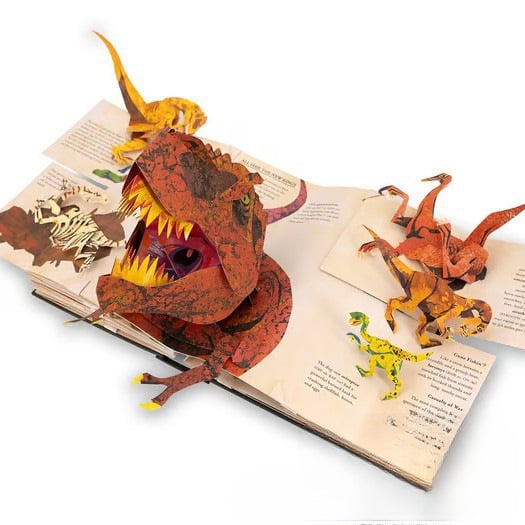 ⏰Särskild veckokampanj: 60% rabatt🦖Encyclopedia 3D Prehistorica Dinosaurs📙HARDCOVE