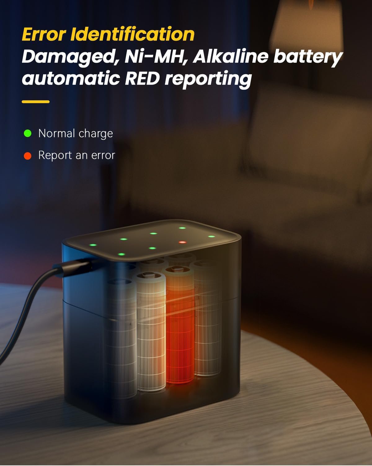 🏆Flash-rea⚡ Över 50 000 sålda! Nästan slut-💥🎁 🔋Uppladdningsbara AA/AAA-litiumbatterier med laddar