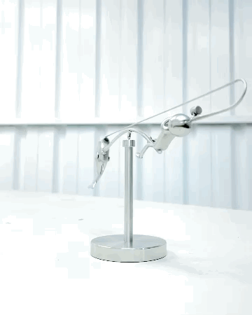 🔥Sista dagen 49 % RABATT🎣Skulpturen The Fisherman Balancing