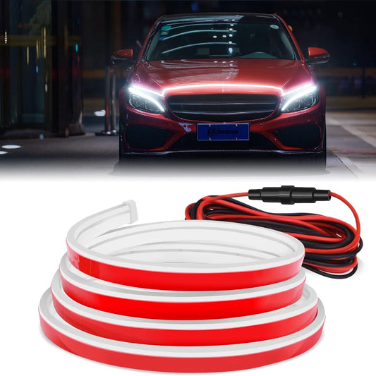 Light strip for car bumper
