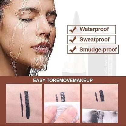 💥Hot Sale 💥 - Matt snabbtorkande eyeliner✨köp en få en gratis