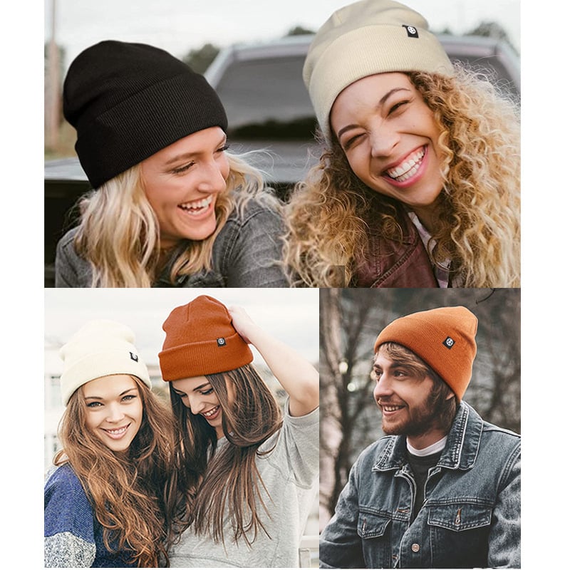 📢Ny exklusiv flash-rea 49% rabatt🎊Satinfodrad stickad mössa