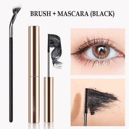 120° Vikbar Fläktborste + Mascara Set