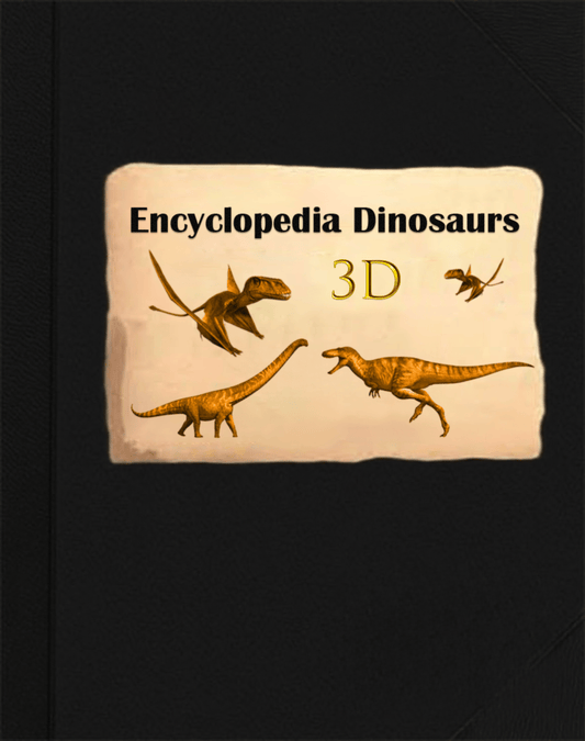 ⏰Särskild veckokampanj: 60% rabatt🦖Encyclopedia 3D Prehistorica Dinosaurs📙HARDCOVE