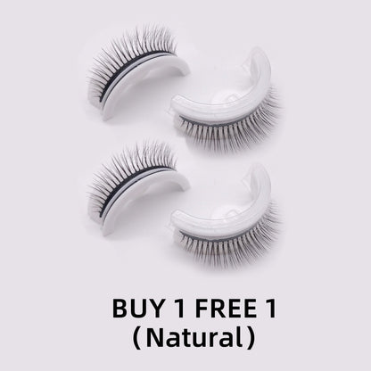 🎄 Återanvändbara självhäftande ögonfransar🎄(🔥Buy 1 Get 1 Free🔥)