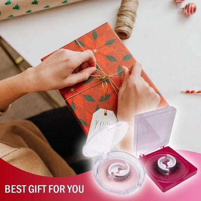 🎄 Återanvändbara självhäftande ögonfransar🎄(🔥Buy 1 Get 1 Free🔥)