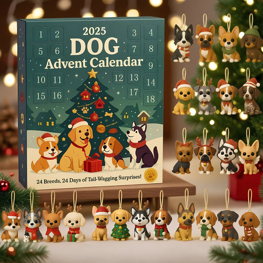 🔥Sista dagen 49 % rabatt – Adventskalender för hundar 2025🎄
