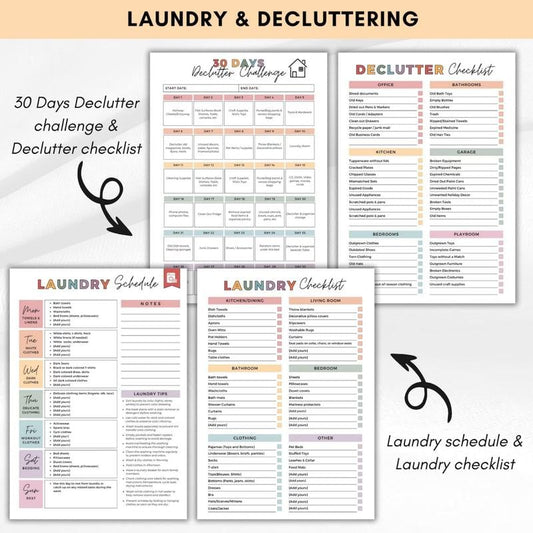 🔥🔥ADHD toolbox for cleaning and tidying up — Household planne