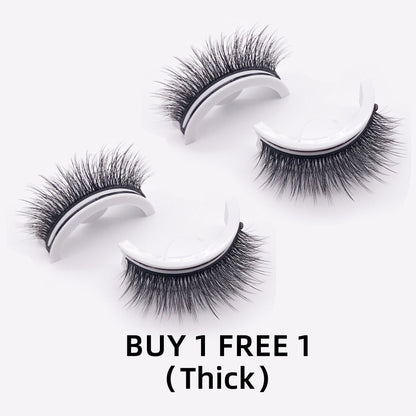🎄 Återanvändbara självhäftande ögonfransar🎄(🔥Buy 1 Get 1 Free🔥)