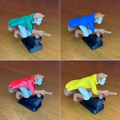 🚗Fantasy car decoration - 🧙‍♀️Hexen and wizard broomstick dashboard drift ornaments✨