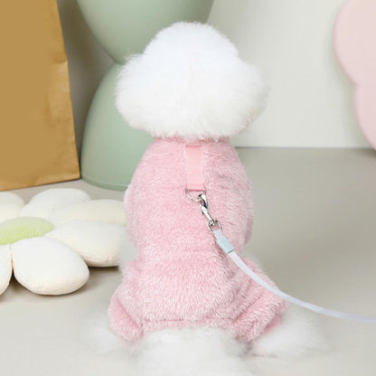 Dragbara Plysch Hundkläder/Pull-on Fleece Dog Clothes