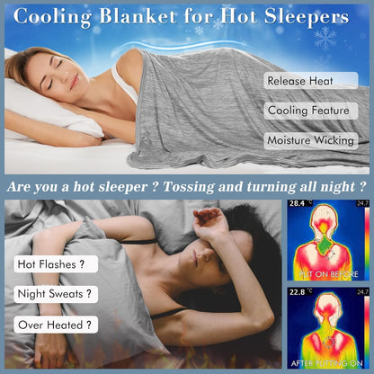 🔥Sista dagen 49% rabatt - Summer Ultimate Cooling Blanket