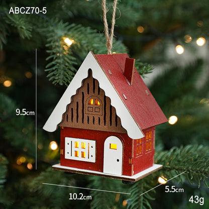 🏘️Glödande trähus🎄