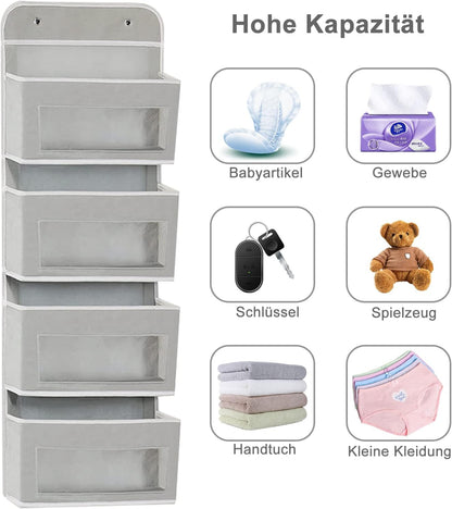 🏠 Vikbart Förvaringsställ