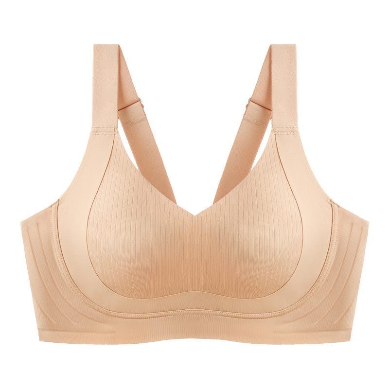 🎁Köp 2, få 1 gratis🔥🏆Trådlös, hudvänlig push-up-bh utan märken