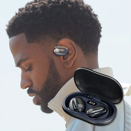 Sportiga hängande Bluetooth-hörlura