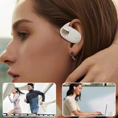 Sportiga hängande Bluetooth-hörlura