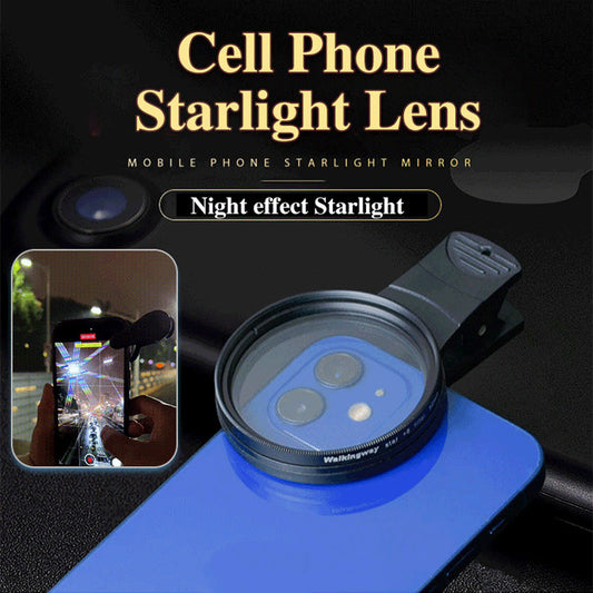 Universal Starlight-objektiv för mobiltelefoner