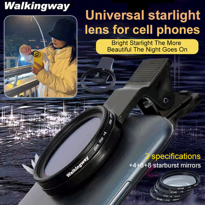 Universal Starlight-objektiv för mobiltelefoner